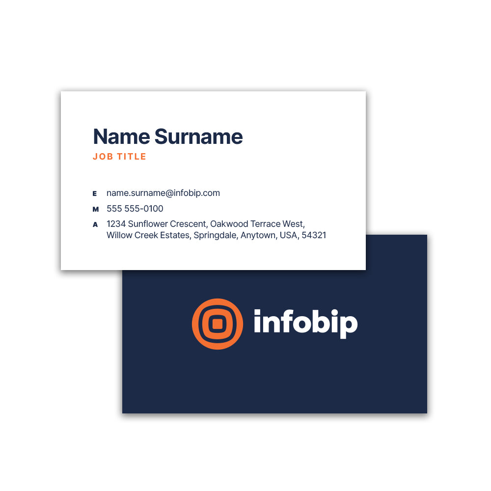 16pt Matte/Dull Finish Business Cards